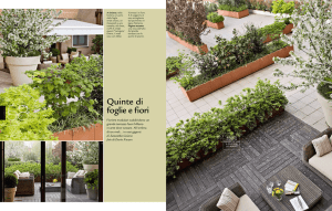 Quinte di foglie e fiori
