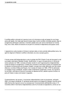La questione curda