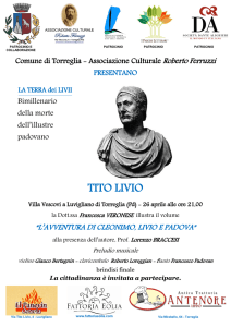 tito livio - Comune di Torreglia