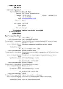Curriculum Vitae Europass