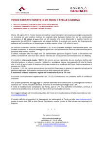 Acquisto di un hotel 4 stelle a Genova