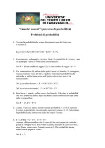 Problemi di probabilità 2017