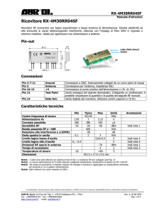 Ricevitore RX