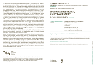 ludwig van beethoven, un rivoluzionario?