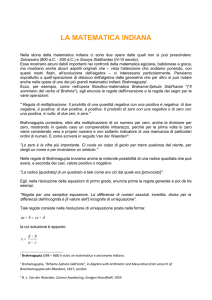 la matematica indiana
