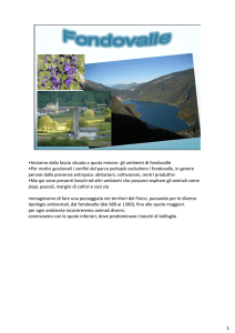 Biodiversita Fauna PNAB Fondovalle