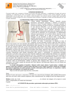 CONSENSO INFORMATO GASTROSTOMIA