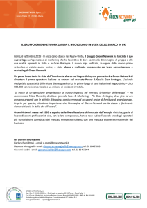 Leggi il comunicato stampa