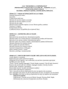 PROGRAMMA SVOLTO NELLA CLASSE III^