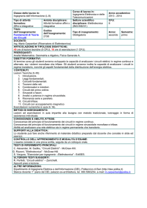 Fondamenti di Teoria dei - dee @ poliba