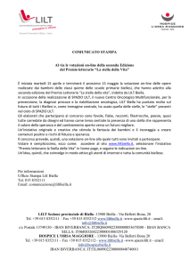 Votazione online Secondo Premio Letterario “Stella della