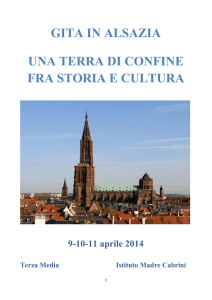 gita in alsazia una terra di confine fra storia e cultura