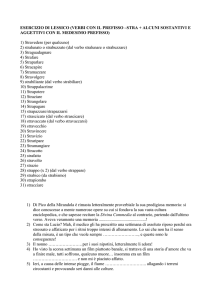 (VERBI CON IL PREFISSO –STRA + ALCUNI SOSTANTIVI