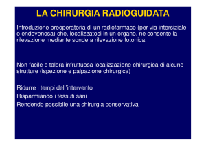 ricerca del linfonodo sentinella