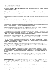 COMUNICATO STAMPA DISCO