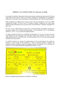 MODIFICA Alimentatore ATX