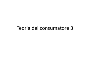 Teoria del consumatore 3