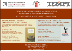 28 gennaio 2016 – ore 21.00 - Fondazione Internazionale Giovanni