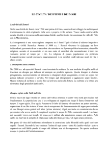 1 le civiltà dei fiumi e dei mari
