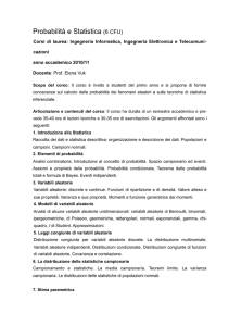 Programma del corso