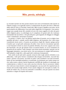Mito, poesia, mitologia
