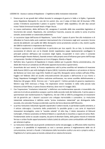 LEZIONE 34 -‐ Ascesa e caduta di Napoleone