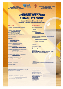 neuroni specchio e riabilitazione