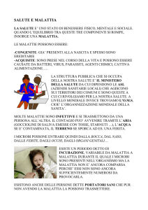 Malattie e batteri - Istituto Comprensivo Lari