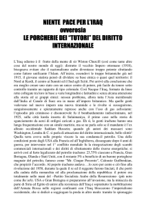 Niente pace per l`Iraq
