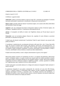 CORREZIONE DELLA VERIFICA DI STORIA del 15