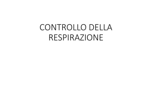 controllo della respirazione - Progetto e