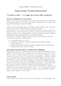 riveder le stelle - Scuola Clementina Perone