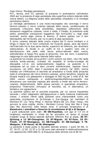 Caso clinico Meralgia parestesica