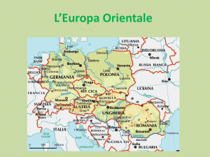 L`Europa Orientale e la regione russa-baltica