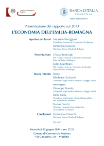 l`economia dell`emilia-romagna