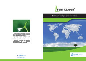Depliant - Timac Agro Italia SpA