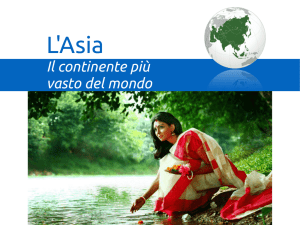Il continente più vasto del mondo