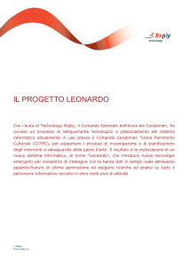 IL PROGETTO LEONARDO (italiano)