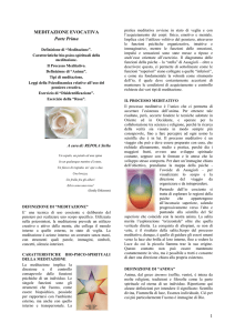 La Meditazione Evocativa