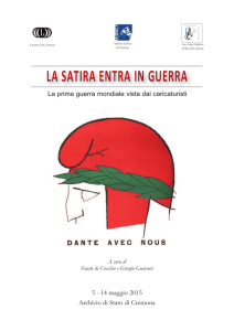 29_La satira entra in guerra. La prima guerra mondiale vista dai
