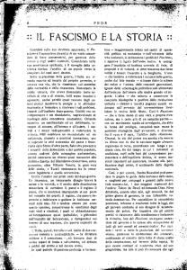 il fascismo e la storia - Emeroteca Digitale Salentina
