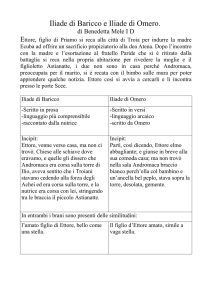 Iliade di Baricco e Iliade di Omero