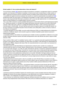 Sintesi capitolo 14: Una crociata antisovietica a fianco dei tedeschi