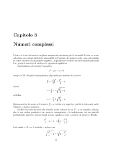 Numeri Complessi