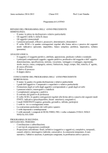 2^E_LATINO e GEOSTORIA - Liceo Scientifico Pitagora | Selargius