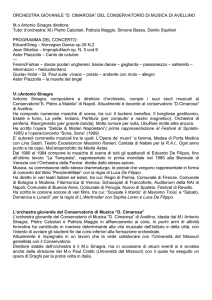 ORCHESTRA GIOVANILE “D. CIMAROSA” DEL CONSERVATORIO