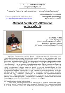 Piero Viotto - Maritain filosofo educazione