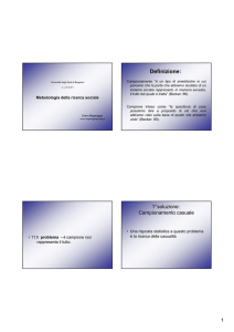 Definizione - Università degli studi di Bergamo