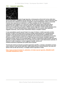 112 - I neuroni-specchio…