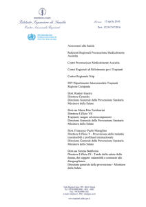 Nota CNT 15 aprile 2016 - Centro Nazionale Trapianti
